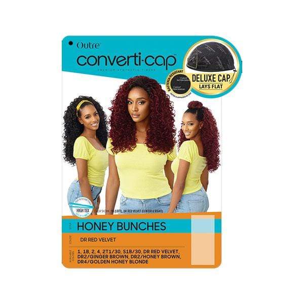 Outre Converti Cap Synthetic Hair Wig - HONEY BUNCHES - Image 8
