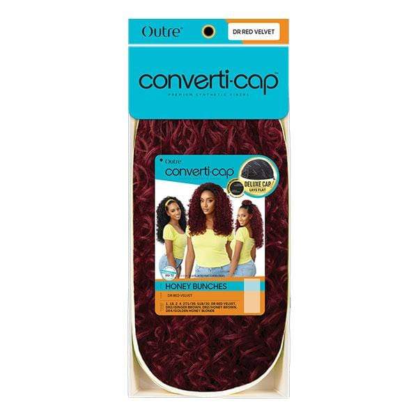 Outre Converti Cap Synthetic Hair Wig - HONEY BUNCHES - Image 9