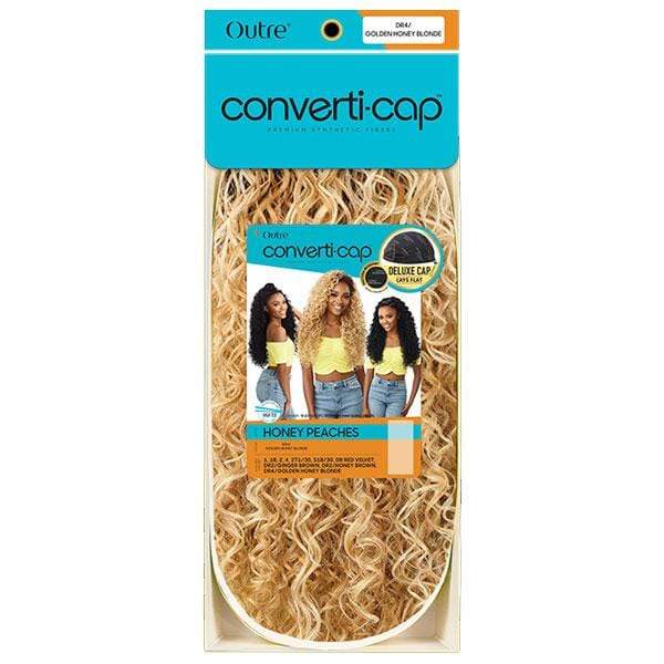 Outre Converti Cap Synthetic Hair Wig - HONEY PEACHES - Image 8