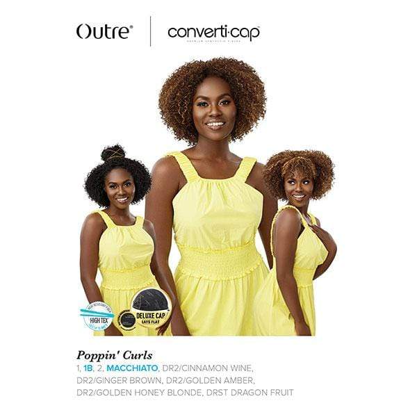 Outre Converti Cap Synthetic Hair Wig - POPPIN' CURLS - Image 2