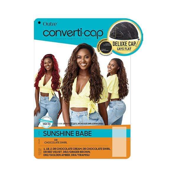 Outre Converti Cap Synthetic Hair Wig - SUNSHINE BABE - Image 8