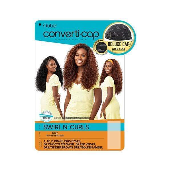 Outre Converti Cap Synthetic Hair Wig - SWIRL N’ CURLS - Image 8