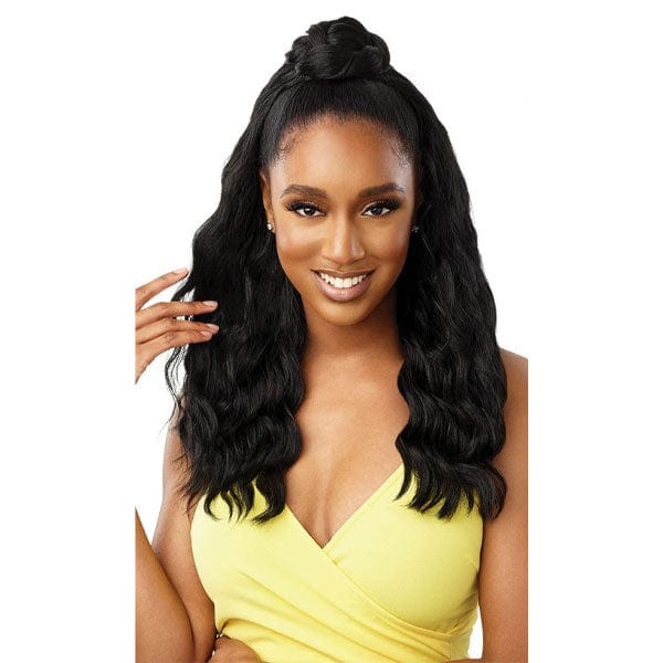 Outre Converti Cap Synthetic Hair Wig - WAVY MOOD - Image 4