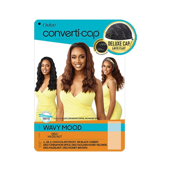Outre Converti Cap Synthetic Hair Wig - WAVY MOOD - Image 8
