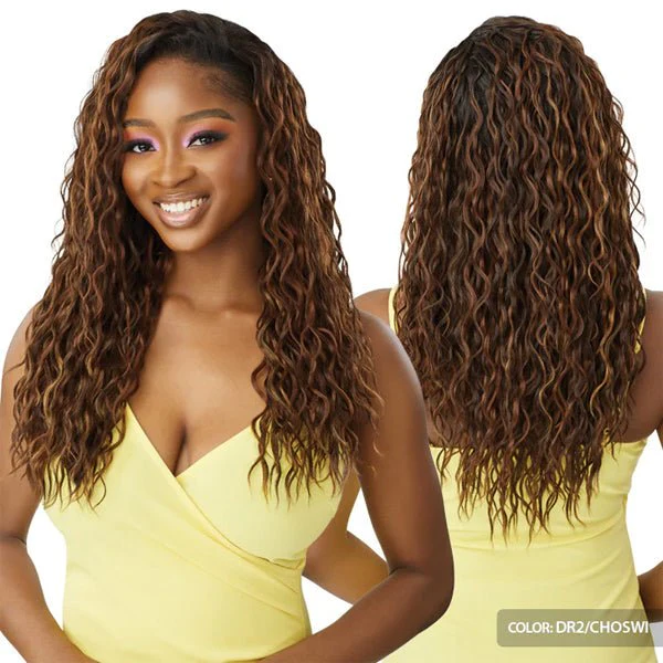 Outre Converti-Cap Synthetic Half Wig - W&W MERMAID'S KISS - Image 4