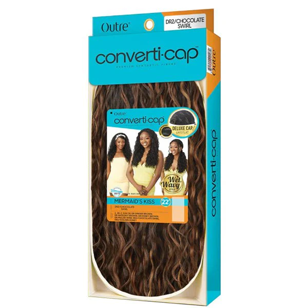 Outre Converti-Cap Synthetic Half Wig - W&W MERMAID'S KISS - Image 7