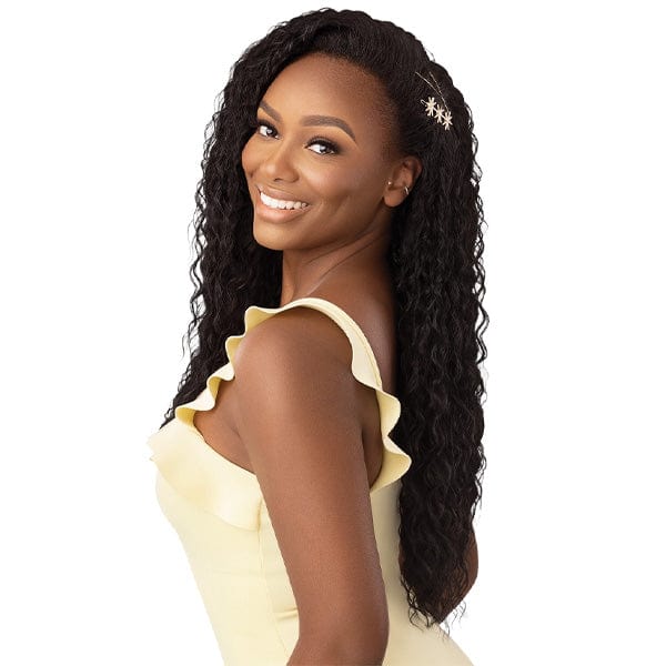 Outre Converti Cap Wet & Wavy Synthetic Hair Wig - ISLAND CURLS - Image 2