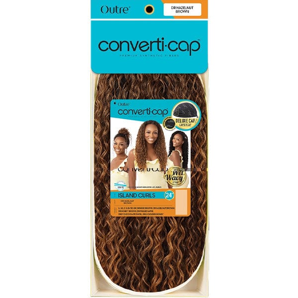 Outre Converti Cap Wet & Wavy Synthetic Hair Wig - ISLAND CURLS - Image 8