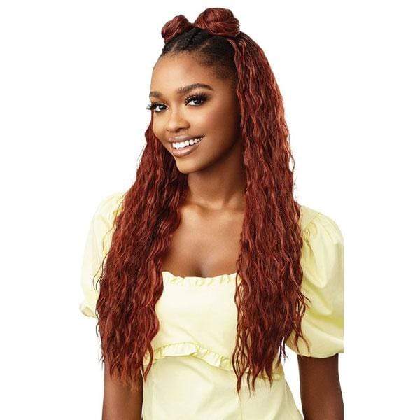 Outre Converti Cap Wet & Wavy Synthetic Hair Wig - LET IT RIPPLE - Image 5