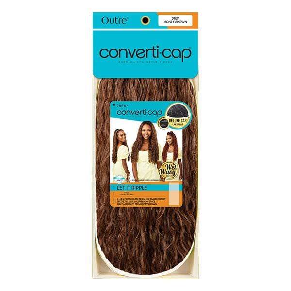 Outre Converti Cap Wet & Wavy Synthetic Hair Wig - LET IT RIPPLE - Image 8