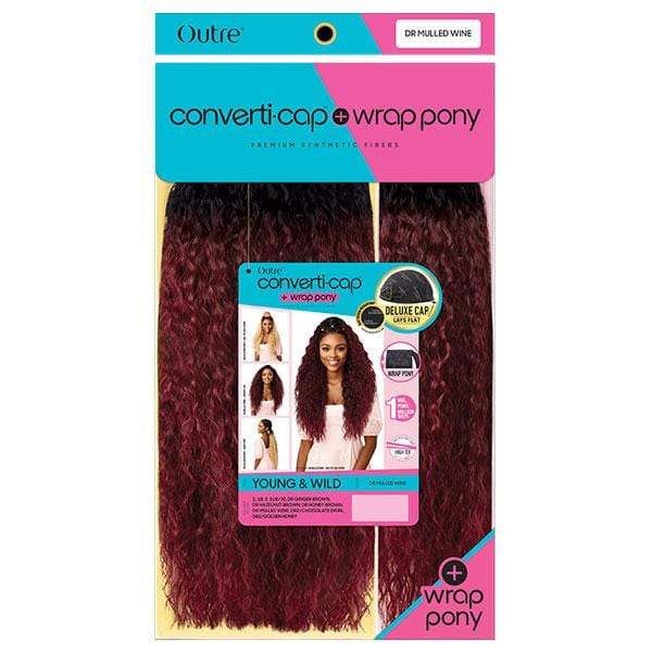 Outre Converti Cap + Wrap Pony Synthetic Hair Wig - YOUNG & WILD - Image 6