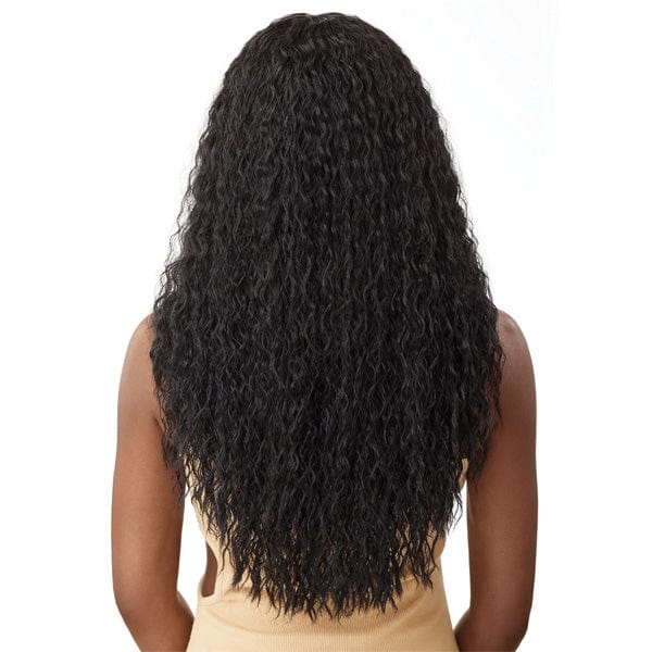 Outre Human Hair Blend 5x5 Lace Closure Wig - HHB PERUVIAN WATER WAVE 24" - Image 5