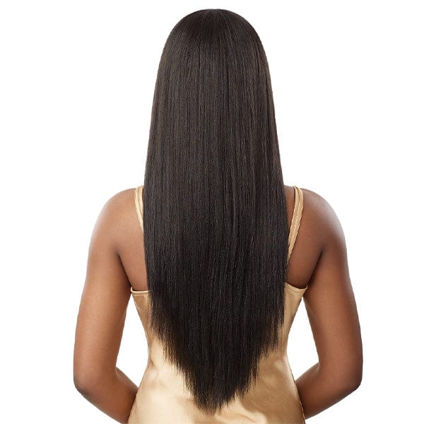 Outre Human Hair Blend 5x5 Lace Closure Wig - HHB YAKI STRAIGHT 26" - Image 5
