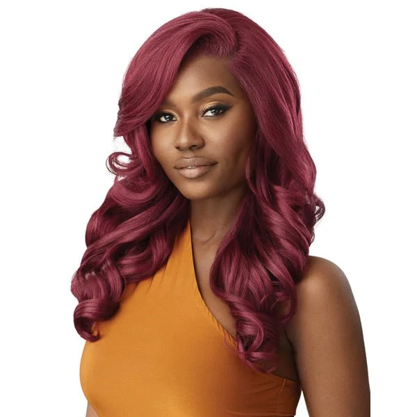 Outre Human Hair Blend 5x5 Lace Closure Wig - HHB DREAM CURLS 20" - Image 2