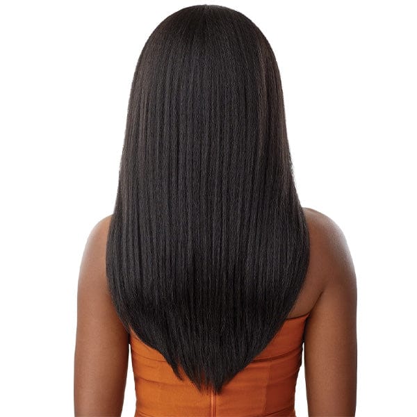 Outre Human Hair Blend 5x5 Lace Closure Wig - HHB KINKY STRAIGHT 24" - Image 5
