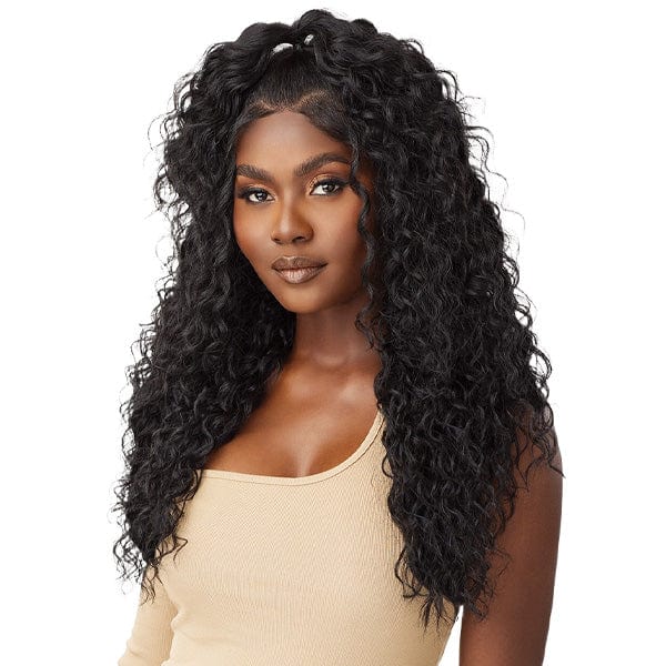 Outre Human Hair Blend 5x5 Lace Closure Wig - HHB MALAYSIAN DEEP 26" - Image 4