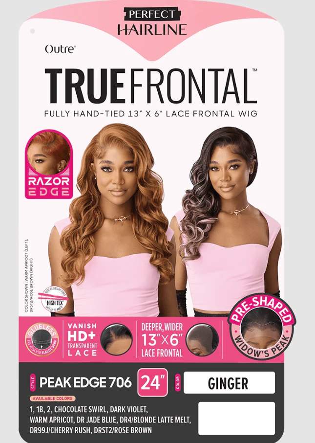 Outre Lace Frontal Wig Perfect Hairline Synthetic 13x6 TRUE FRONTAL - PEAK 706 - Image 6