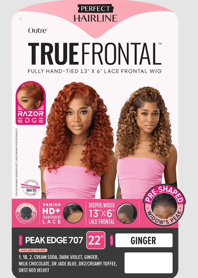Outre Lace Frontal Wig Perfect Hairline Synthetic 13x6 TRUE FRONTAL - PEAK 707 - Image 6
