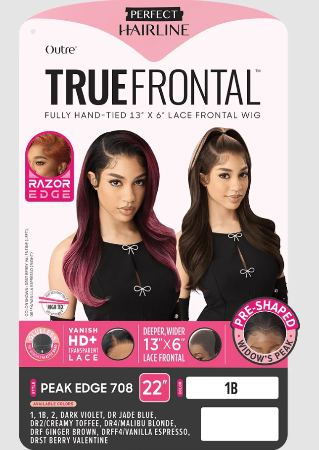Outre Lace Frontal Wig Perfect Hairline Synthetic 13x6 TRUE FRONTAL - PEAK 708 - Image 6