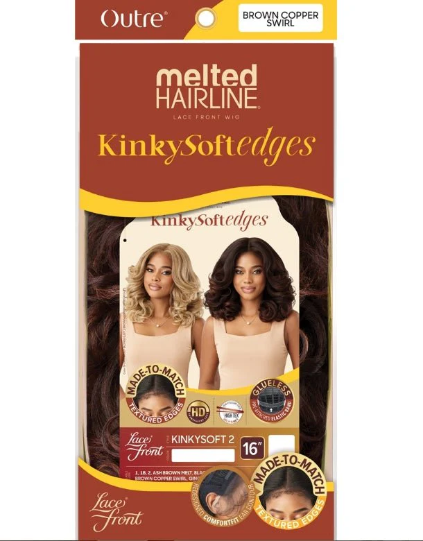 Outre Melted Hairline Kinkysoft Edges Synthetic HD Lace Frontal Wig - KINKYSOFT 2 - Image 7