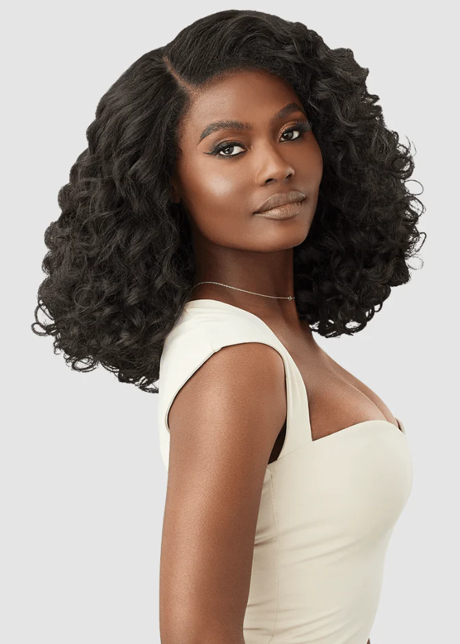 Outre Melted Hairline Kinkysoft Edges Synthetic HD Lace Frontal Wig - KINKYSOFT 4 - Image 3
