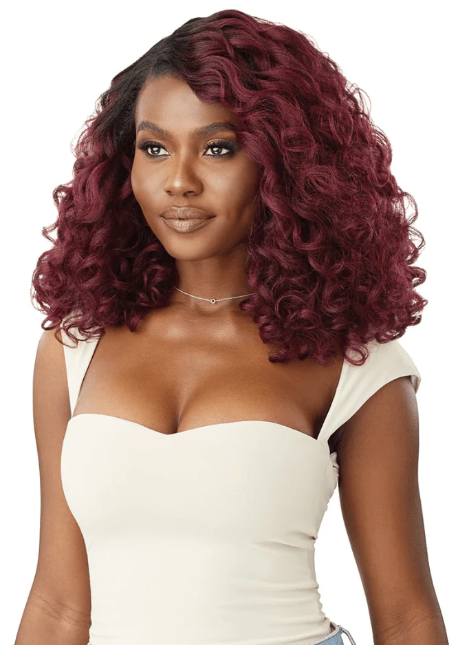 Outre Melted Hairline Kinkysoft Edges Synthetic HD Lace Frontal Wig - KINKYSOFT 4 - Image 4