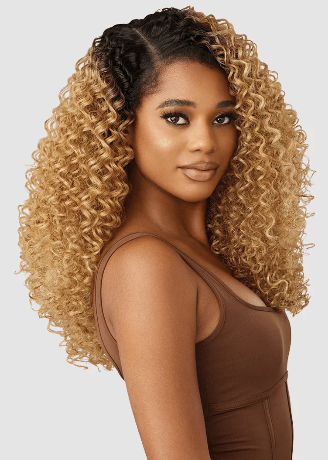 Outre Melted Hairline Kinkysoft Edges Synthetic HD Lace Frontal Wig - KINKYSOFT 7 - Image 3