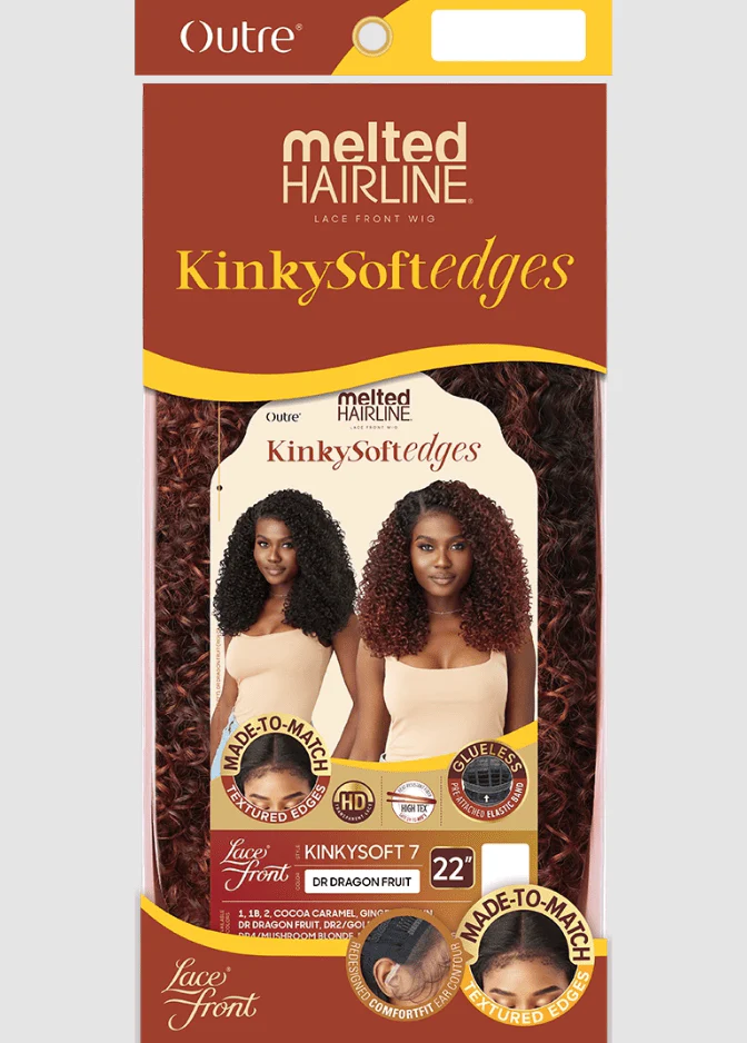 Outre Melted Hairline Kinkysoft Edges Synthetic HD Lace Frontal Wig - KINKYSOFT 7 - Image 6