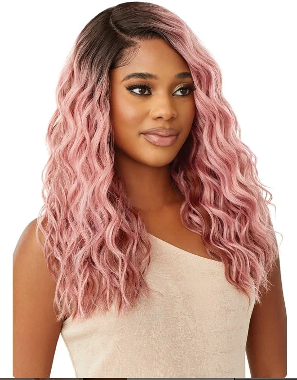 Outre Melted Hairline Synthetic Deluxe Wide HD Lace Front Wig - CARESS - Image 4