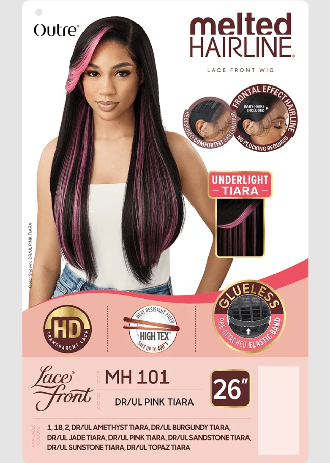 Outre Melted Hairline Synthetic Deluxe Wide HD Lace Front Wig - MH 101 - Image 4