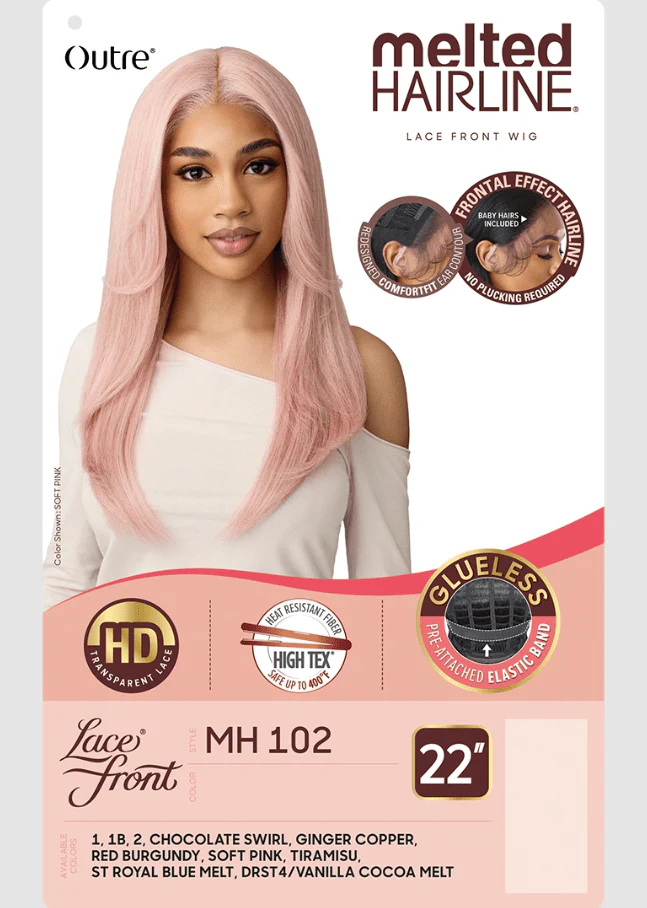 Outre Melted Hairline Synthetic Deluxe Wide HD Lace Front Wig - MH 102 - Image 6