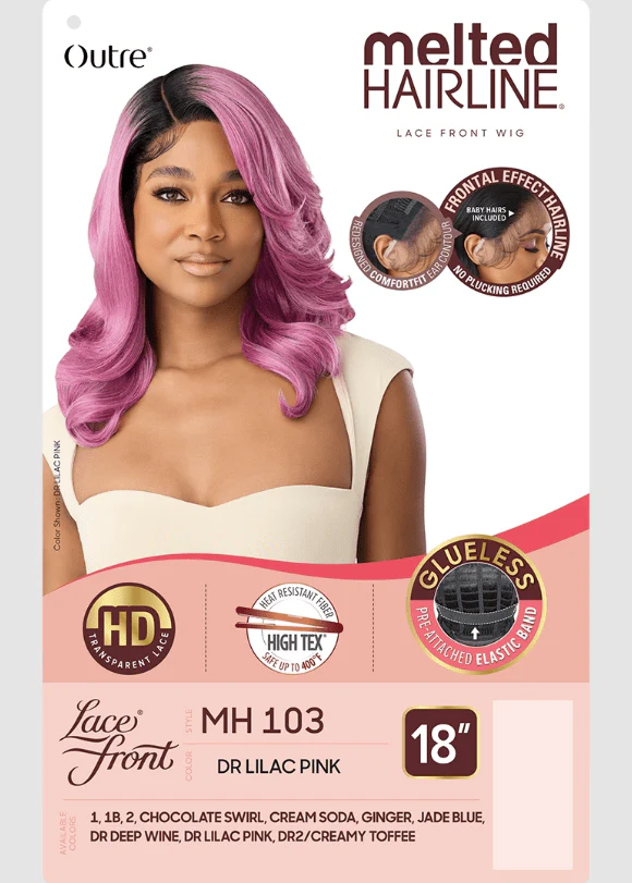 Outre Melted Hairline Synthetic Deluxe Wide HD Lace Front Wig - MH 103 - Image 4