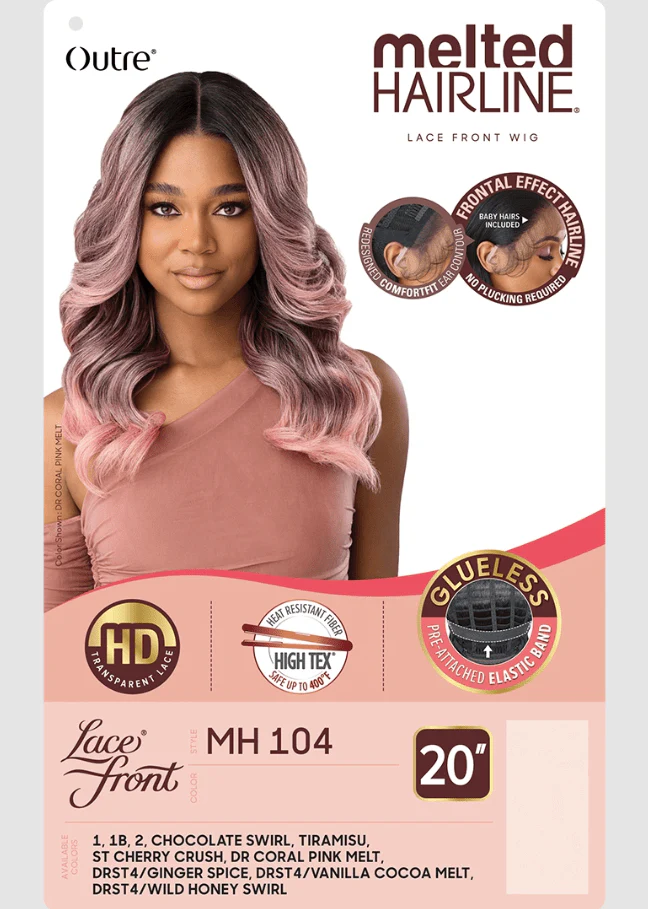 Outre Melted Hairline Synthetic Deluxe Wide HD Lace Front Wig - MH 104 - Image 6