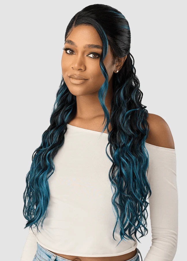 Outre Melted Hairline Synthetic Deluxe Wide HD Lace Front Wig - MH 106 - Image 4