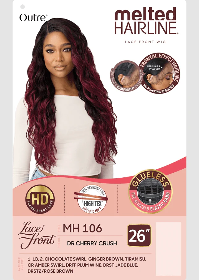 Outre Melted Hairline Synthetic Deluxe Wide HD Lace Front Wig - MH 106 - Image 6