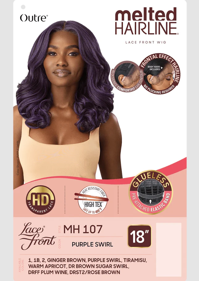 Outre Melted Hairline Synthetic Deluxe Wide HD Lace Front Wig - MH 107 - Image 6