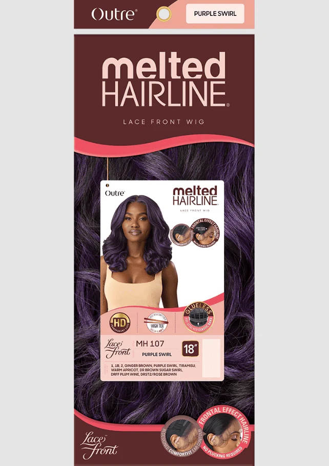 Outre Melted Hairline Synthetic Deluxe Wide HD Lace Front Wig - MH 107 - Image 7