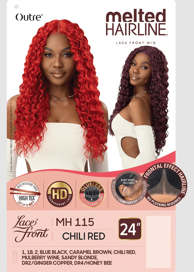 Outre Melted Hairline Synthetic Deluxe Wide HD Lace Front Wig - MH 115 - Image 6