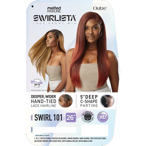 Outre Melted Hairline Synthetic Swirlista HD Lace Front Wig - SWIRL 101 - Image 7