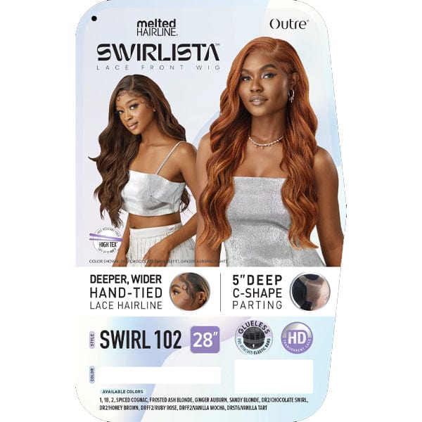 Outre Melted Hairline Synthetic Swirlista HD Lace Front Wig - SWIRL 102 - Image 6