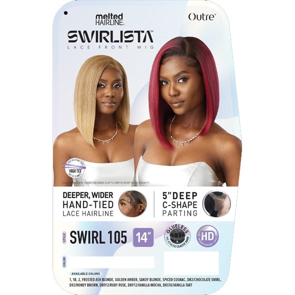 Outre Melted Hairline Synthetic Swirlista HD Lace Front Wig - SWIRL 105 - Image 6