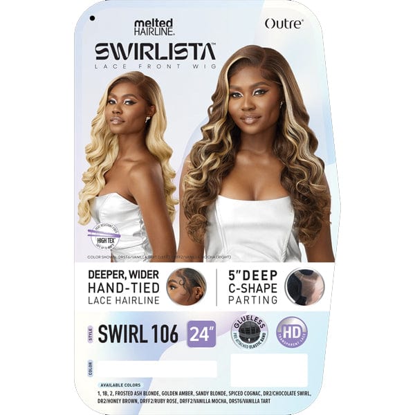 Outre Melted Hairline Synthetic Swirlista HD Lace Front Wig - SWIRL 106 - Image 5