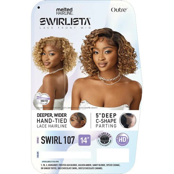 Outre Melted Hairline Synthetic Swirlista HD Lace Front Wig - SWIRL 107 - Image 5