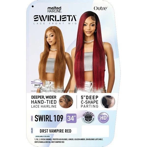 Outre Melted Hairline Synthetic Swirlista HD Lace Front Wig - SWIRL 109 - Image 6