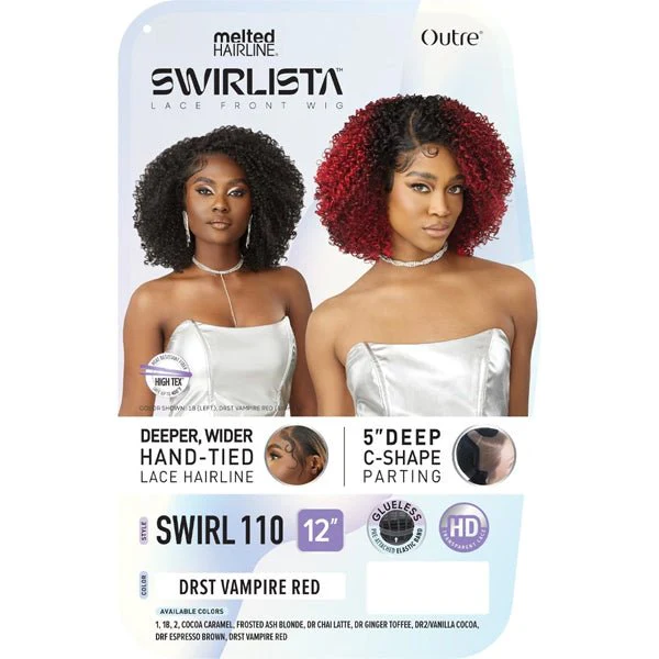Outre Melted Hairline Synthetic Swirlista HD Lace Front Wig - SWIRL 110 - Image 6