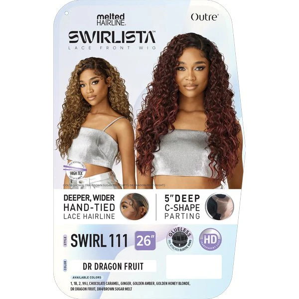 Outre Melted Hairline Synthetic Swirlista HD Lace Front Wig - SWIRL 111 - Image 6