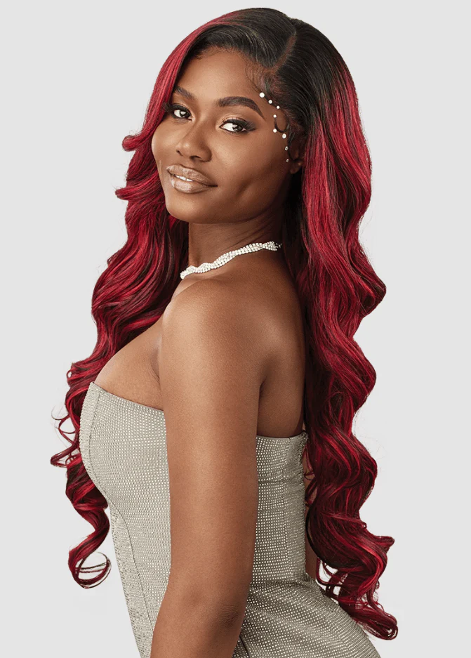 Outre Melted Hairline Synthetic Swirlista HD Lace Front Wig - SWIRL 112 - Image 3