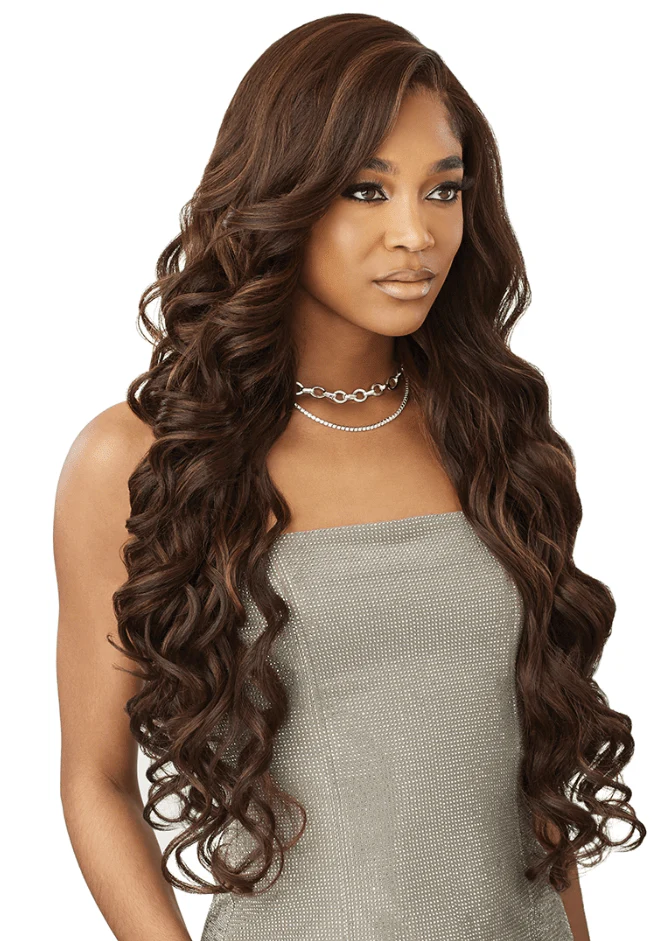 Outre Melted Hairline Synthetic Swirlista HD Lace Front Wig - SWIRL 112 - Image 4