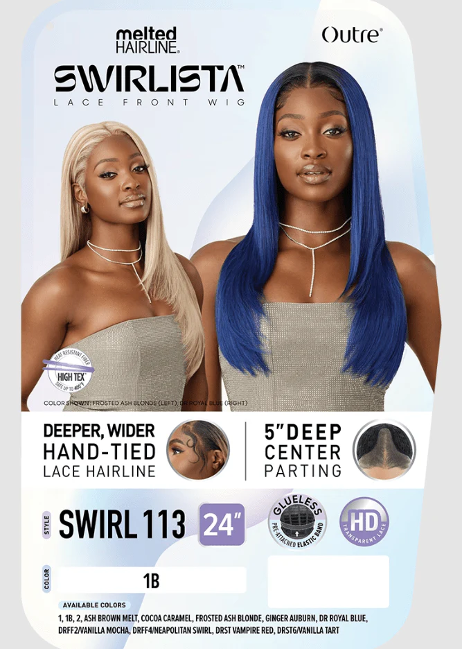Outre Melted Hairline Synthetic Swirlista HD Lace Front Wig - SWIRL 113 - Image 6