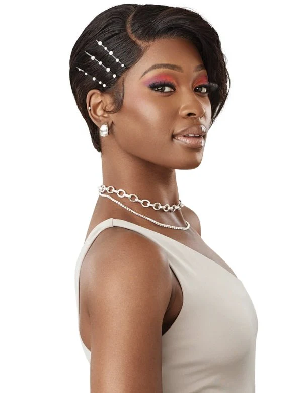 Outre My Tresses Black Label HD 13x4 Lace Front Wig - HH NATURAL PIXIE - Image 2